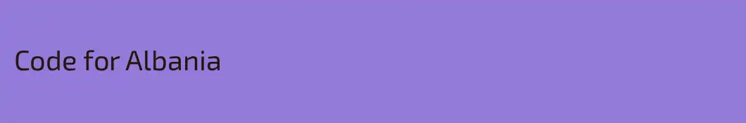 Code for Albania